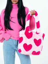Load image into Gallery viewer, Carry my Heart Fur Tote Bag
