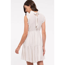 Load image into Gallery viewer, Romantic Ruffles &amp; Back Tie Dress
