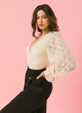 Load image into Gallery viewer, Grit &amp; Grace Lace Long Sleeve Bodysuit
