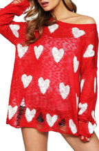 Load image into Gallery viewer, You Have My Heart Slub Sweater
