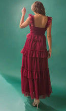 Load image into Gallery viewer, Like a Fine Wine Merlot Maxi Dress
