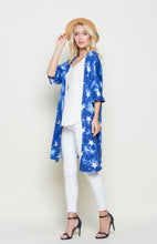 Load image into Gallery viewer, Star Spangled Knit Kimono
