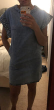 Load image into Gallery viewer, Vintage Wash Pearl Detail Dress
