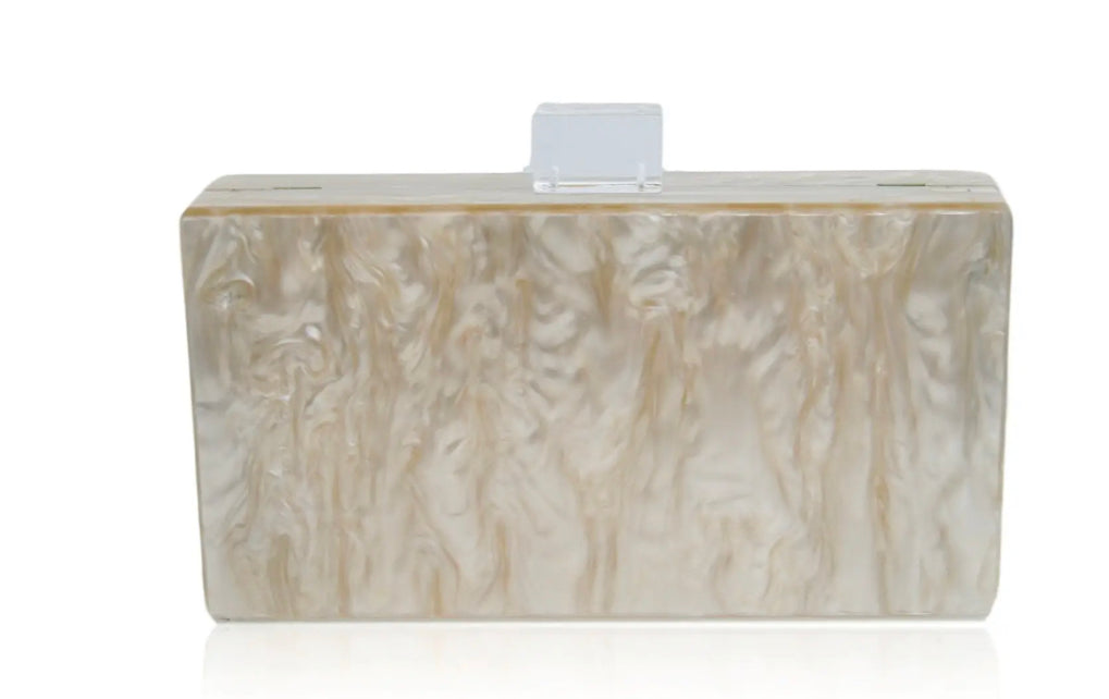 Vintage Glam Mother of Pearl Clutch
