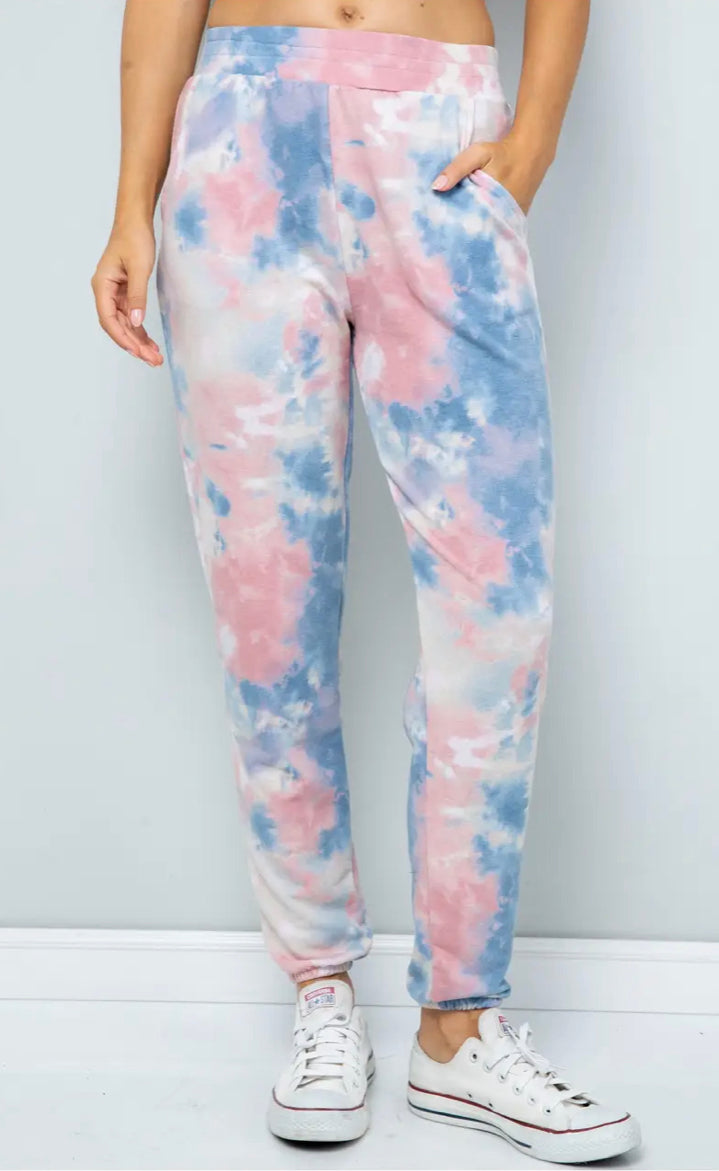 Spacey Eights Tie Dye Joggers