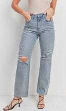 Load image into Gallery viewer, Skater Girl Distressed Jean
