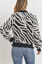 Load image into Gallery viewer, Wildin’ Out Zebra Sweater
