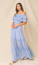 Load image into Gallery viewer, Blue Skies Ahead Maxi Dress
