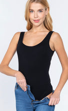 Load image into Gallery viewer, Must Have Bodysuit Scoop Tank (2 colors available)
