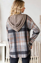 Load image into Gallery viewer, Soft Plaid Shacket (Curvy Collection)
