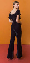 Load image into Gallery viewer, Black Velvet If You Please Jumpsuit
