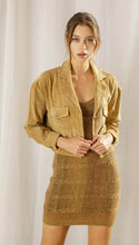 Load image into Gallery viewer, Corduroy Crop Jacket (2 colors available)
