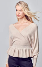Load image into Gallery viewer, Perfect in Peplum Sweater
