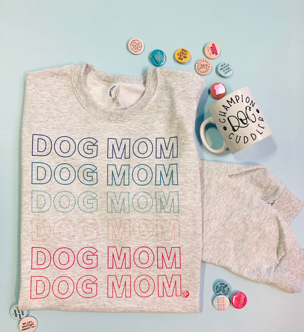 Dog Mom Cozy Sweatshirt
