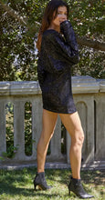 Load image into Gallery viewer, Midnight Hour Sequin Dress
