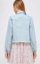 Load image into Gallery viewer, Frayed Edge Jean Jacket
