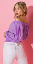 Load image into Gallery viewer, Sheer Lavender Top
