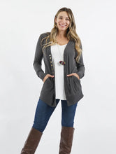 Load image into Gallery viewer, Super Soft Snap Cardigan (2 colors available)

