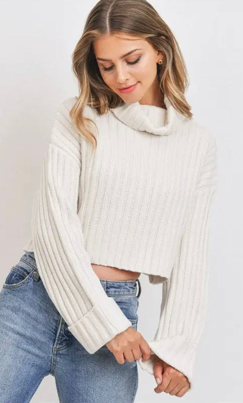 Over it Oversized Crop Sweater