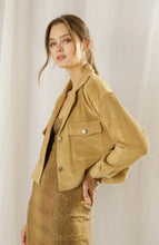 Load image into Gallery viewer, Corduroy Crop Jacket (2 colors available)
