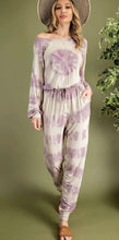 Load image into Gallery viewer, Eye Catcher Circular Tie-dye Jumpsuit
