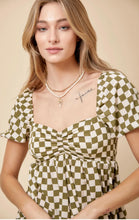 Load image into Gallery viewer, Checkmate Romper
