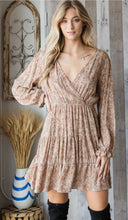 Load image into Gallery viewer, Sweet in Surplice Floral Dress
