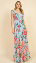 Load image into Gallery viewer, Blue Blooms Maxi Dress
