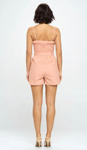 Load image into Gallery viewer, Cute as a Button Linen Blend Romper (available in 2 colors)
