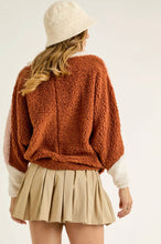 Load image into Gallery viewer, Yummy Neapolitan Colorblock Teddy Pullover
