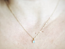 Load image into Gallery viewer, Dainty &amp; Delicate Mini Opal Necklace
