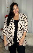 Load image into Gallery viewer, Brushed Leopard Cocoon Sweater (Curvy &amp; Confident Collection)
