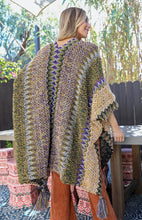 Load image into Gallery viewer, Color Me Crochet Chunky Cloak (3 colors available)
