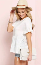 Load image into Gallery viewer, Sweet as Spring Babydoll Top (Available in Curvy Collection)
