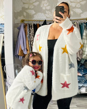 Load image into Gallery viewer, Seeing Stars Soft Cardi (Curvy Mommy &amp; Me)
