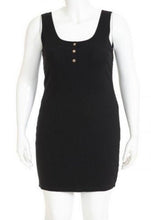 Load image into Gallery viewer, Henley Bodycon (Curvy Collection)
