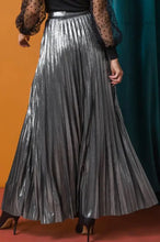 Load image into Gallery viewer, Silver Bells Maxi Skirt
