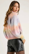 Load image into Gallery viewer, Over the Pastel Rainbow Sweater
