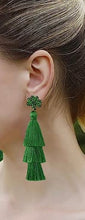 Load image into Gallery viewer, Shake Your Shamrock Earrings
