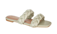 Load image into Gallery viewer, Soft Sage Double Braided Sandal

