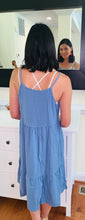Load image into Gallery viewer, Linen Blend Tiered Dress
