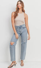 Load image into Gallery viewer, Skater Girl Distressed Jean
