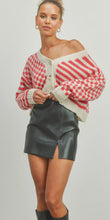 Load image into Gallery viewer, Strawberries &amp; Cream Crop Cardi
