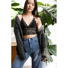 Load image into Gallery viewer, Floral Lace Padded Bralette
