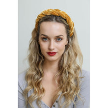 Load image into Gallery viewer, Feelin’ Royal Regal Braided Velvet Headband
